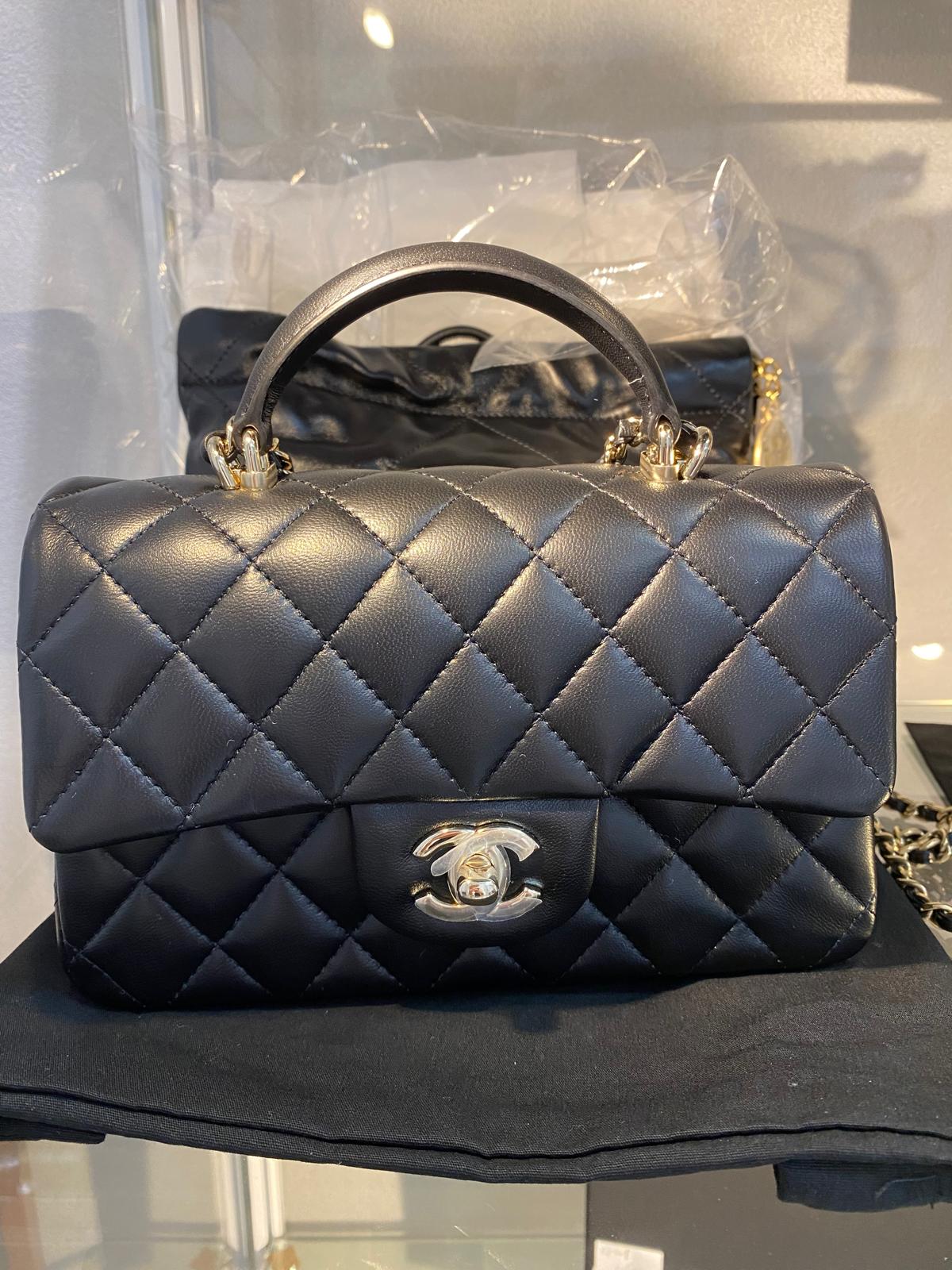 Chanel top handle