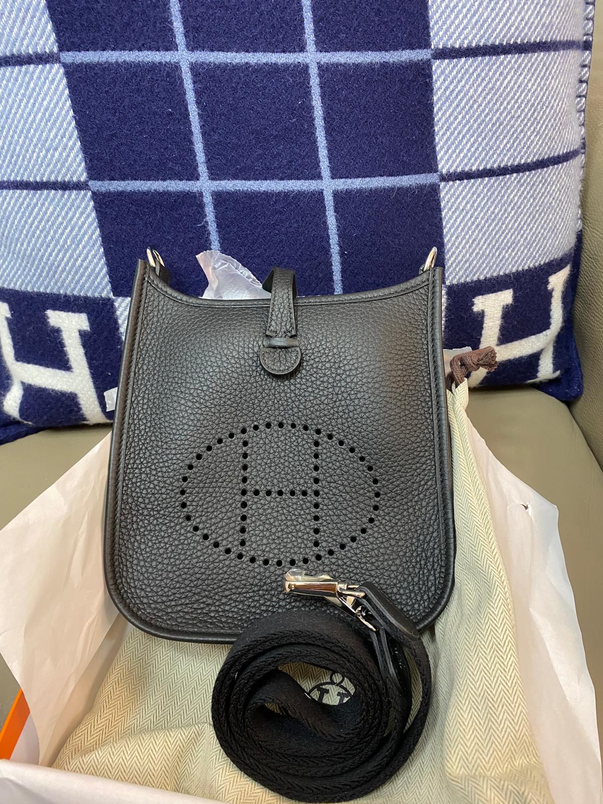 Hermes Mini Evelyn Noir